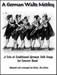 A German Waltz Medley Concert Band sheet music cover Thumbnail